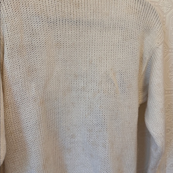 Vintage Women's Cottagecore Cardigan Sweater Pink and Purple Floral Sz M - Picture 6 of 6